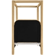 Meridian Furniture Salina Camel Velvet Upholstered Twin Bed