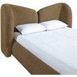 Meridian Furniture Elowen Brown Chenille Fabric Upholstered Full Bed