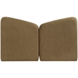 Meridian Furniture Elowen Brown Chenille Fabric Upholstered King Bed