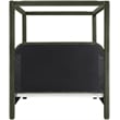 Meridian Furniture Salina Green Velvet Upholstered King Bed