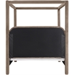 Meridian Furniture Salina Taupe Velvet Upholstered King Bed