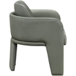 Meridian Furniture Vanda Olive Vegan Leather Upholstered Dining Chair