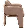 Meridian Furniture Vanda Tan Vegan Leather Upholstered Dining Chair
