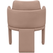 Meridian Furniture Vanda Tan Vegan Leather Upholstered Dining Chair