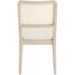 Meridian Furniture Atrium Cream Vegan Leather Dining Chair (Set of 2)