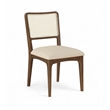 Meridian Furniture Atrium Beige Vegan Leather Dining Chair (Set of 2)