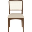 Meridian Furniture Atrium Beige Vegan Leather Dining Chair (Set of 2)