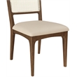 Meridian Furniture Atrium Beige Vegan Leather Dining Chair (Set of 2)