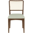 Meridian Furniture Atrium Mint Vegan Leather Dining Chair (Set of 2)