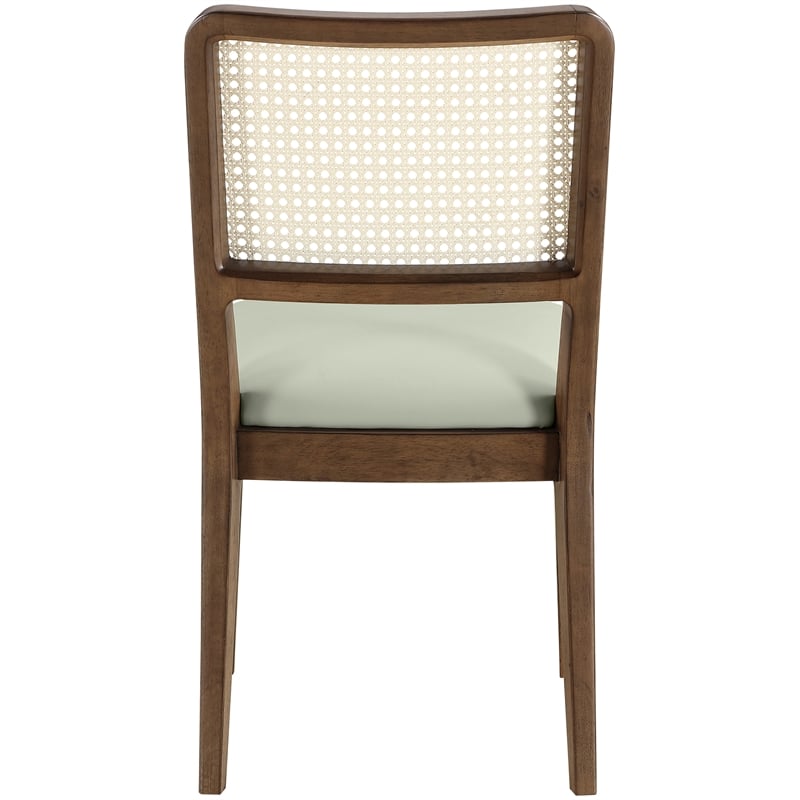 Meridian Furniture Atrium Mint Vegan Leather Dining Chair (Set of 2)
