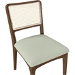 Meridian Furniture Atrium Mint Vegan Leather Dining Chair (Set of 2)