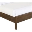 Meridian Furniture Windsor Brown Solid Wood And Natural Cane Full Bed