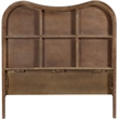 Meridian Furniture Windsor Brown Solid Wood And Natural Cane Twin Bed