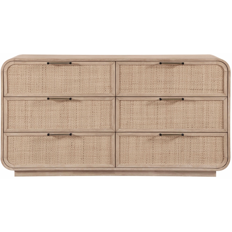 Meridian Furniture Windsor Natural Solid Wood Dresser