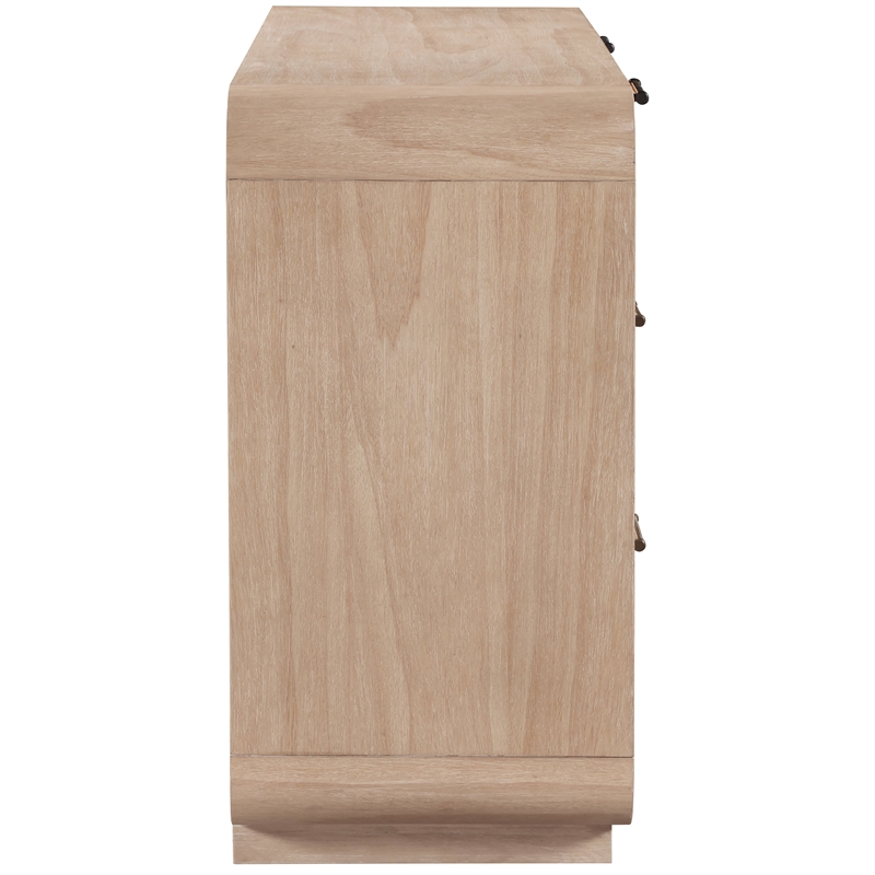Meridian Furniture Windsor Natural Solid Wood Dresser