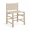 Meridian Furniture Santos Beige Vegan Leather Dining Chair (Set of 2)