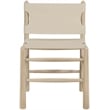 Meridian Furniture Santos Beige Vegan Leather Dining Chair (Set of 2)