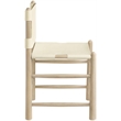 Meridian Furniture Santos Cream Vegan Leather Dining Chair (Set of 2)