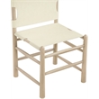 Meridian Furniture Santos Cream Vegan Leather Dining Chair (Set of 2)