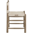 Meridian Furniture Santos Beige Vegan Leather Dining Chair (Set of 2)
