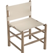 Meridian Furniture Santos Beige Vegan Leather Dining Chair (Set of 2)
