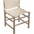 Meridian Furniture Santos Beige Vegan Leather Dining Chair (Set of 2)