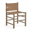 Meridian Furniture Santos Brown Vegan Leather Dining Chair (Set of 2)