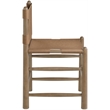 Meridian Furniture Santos Brown Vegan Leather Dining Chair (Set of 2)