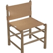 Meridian Furniture Santos Brown Vegan Leather Dining Chair (Set of 2)