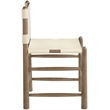 Meridian Furniture Santos Cream Vegan Leather Dining Chair (Set of 2)