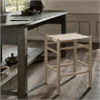 Meridian Furniture Santos Beige Vegan Leather Upholstered Counter Stool