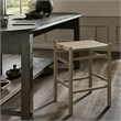 Meridian Furniture Santos Beige Vegan Leather Upholstered Counter Stool