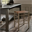 Meridian Furniture Santos Brown Vegan Leather Upholstered Counter Stool