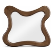 Meridian Furniture Verra Brown Solid Wood Mirror