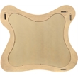Meridian Furniture Verra Natural Solid Wood Mirror