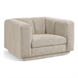 Meridian Furniture Modari Beige Fabric Upholstered Chair