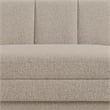 Meridian Furniture Modari Beige Fabric Upholstered Right Arm Chaise