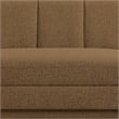Meridian Furniture Modari Brown Fabric Upholstered 3pc. Modular Sectional