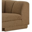 Meridian Furniture Modari Brown Fabric Upholstered 3pc. Modular Sectional