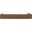 Meridian Furniture Modari Brown Fabric Upholstered 4pc. Modular Sectional