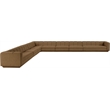 Meridian Furniture Modari Brown Fabric Upholstered 8pc. Modular Sectional