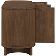 Meridian Furniture Caldra Brown Oak Veneer And Solid Wood Sideboard/Buffet