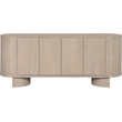 Meridian Furniture Caldra Natural Oak Veneer And Solid Wood Sideboard/Buffet