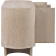 Meridian Furniture Caldra Natural Oak Veneer And Solid Wood Sideboard/Buffet