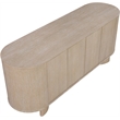 Meridian Furniture Caldra Natural Oak Veneer And Solid Wood Sideboard/Buffet