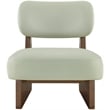 Meridian Furniture Vetra Mint Vegan Leather Upholstered Accent Chair
