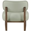 Meridian Furniture Vetra Mint Vegan Leather Upholstered Accent Chair
