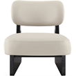 Meridian Furniture Vetra Taupe Vegan Leather Upholstered Accent Chair