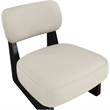 Meridian Furniture Vetra Taupe Vegan Leather Upholstered Accent Chair