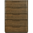 Meridian Furniture Tiberio Brown Oak Veneer And Solid Wood Chest